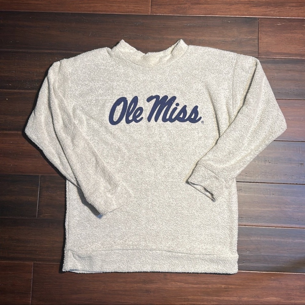 Ole Miss Women's Cream Sweatshirt